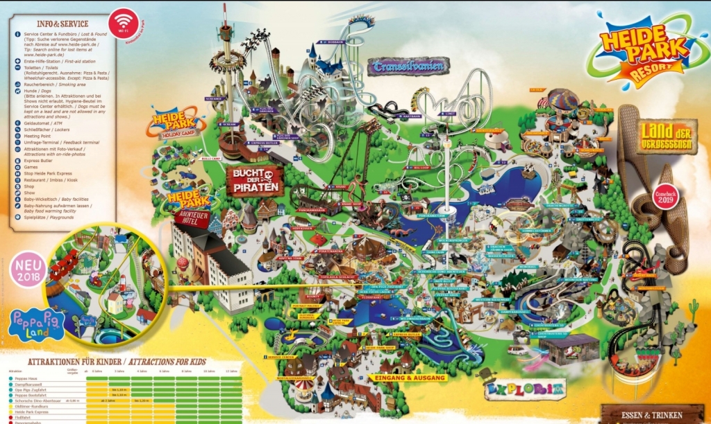 Parkplan Heidepark