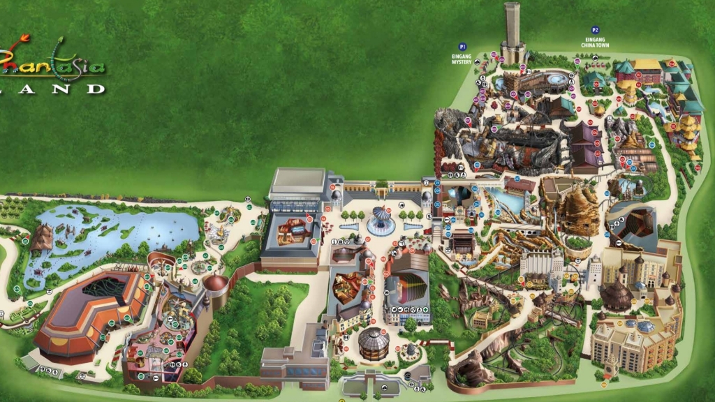 Parkplan Phantasialand